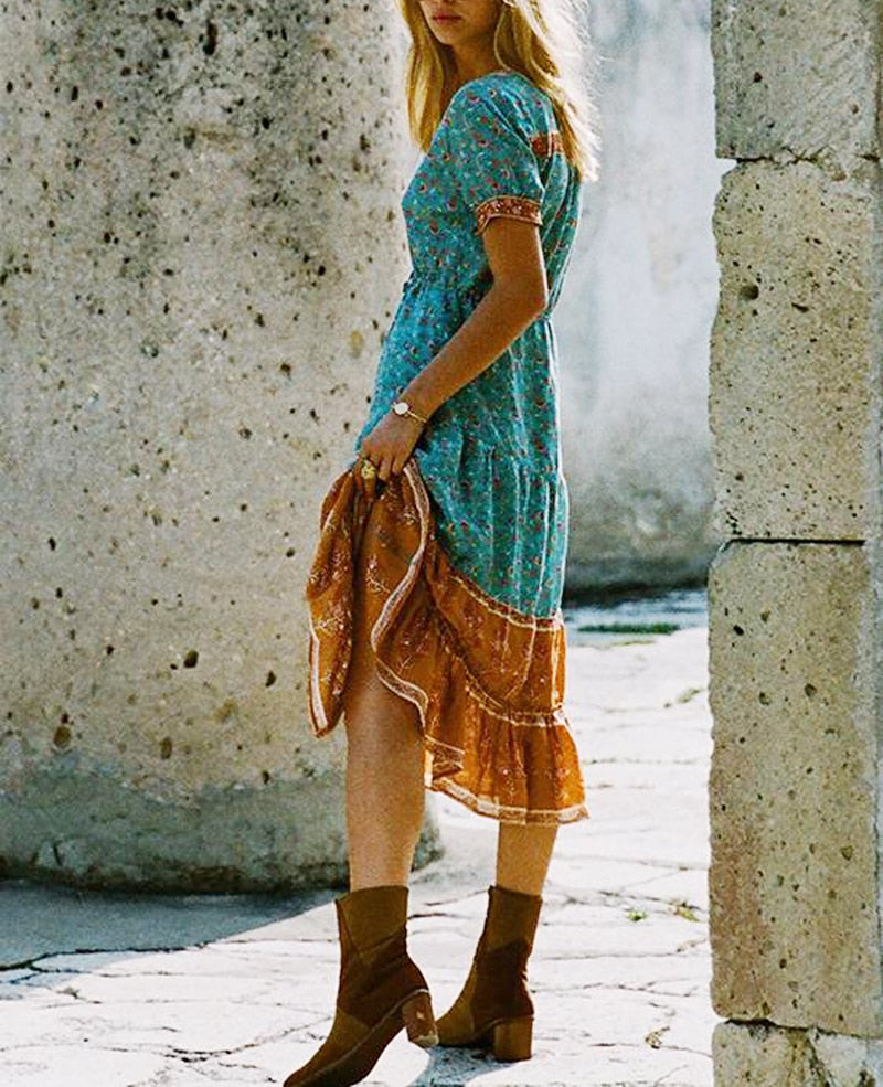 Bohemia Mid length dress | Boho Midi Dress | Love that Boho Bohemia Mid length dress | Boho Midi Dress | Love that Boho