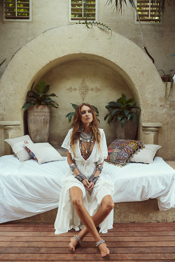 Godess White Lace Flowy Dress. Love that Boho | Love that Boho Godess White Lace Flowy Dress. Love that Boho | Love that Boho