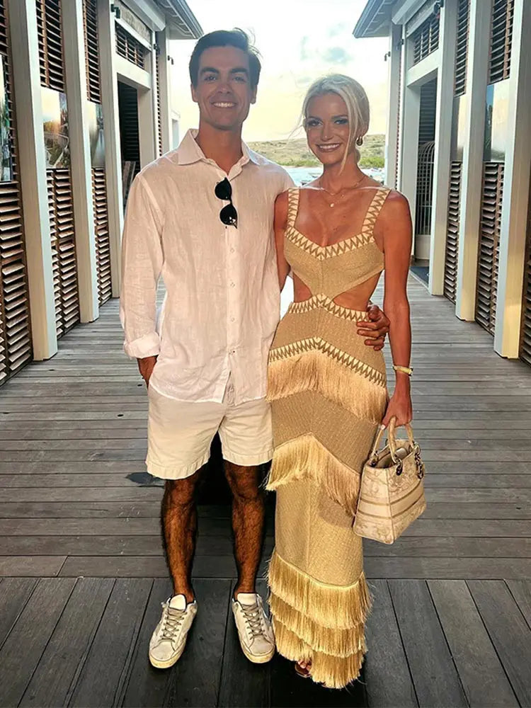 Tassel Spaghetti Strap Elegant Dress I Tassel Dress I Love that Boho | Love that Boho Tassel Spaghetti Strap Elegant Dress I Tassel Dress I Love that Boho | Love that Boho