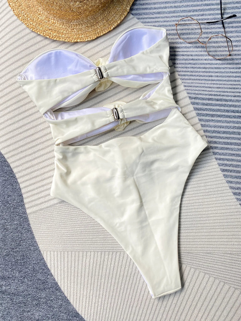 One Piece Swimsuit + matching skirt option