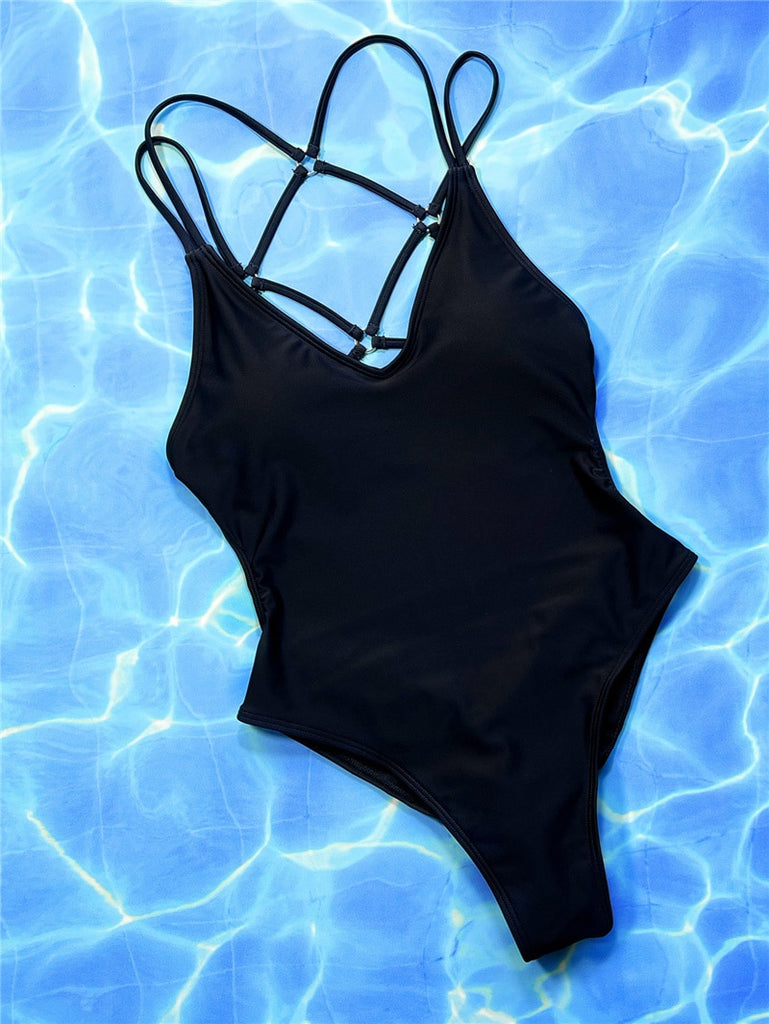 One Piece Swimsuit -multiple colors available