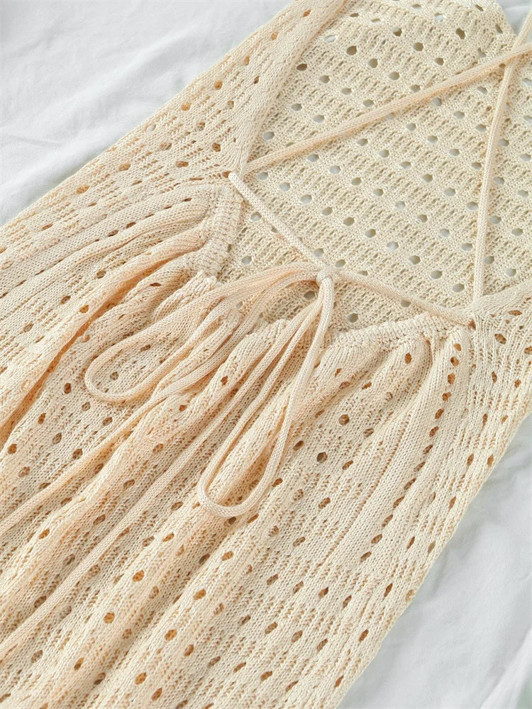 Knit Cut Out Tassel Dress - Multiple colors I Love that Boho