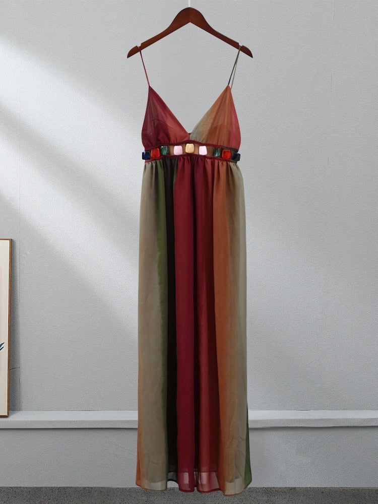 Long Chiffon Maxi Dress I Boho Maxi Dress I Love that Boho