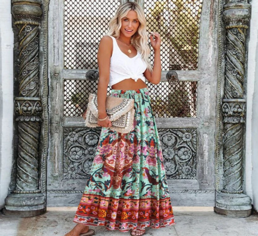 Boho skirts south africa clearance