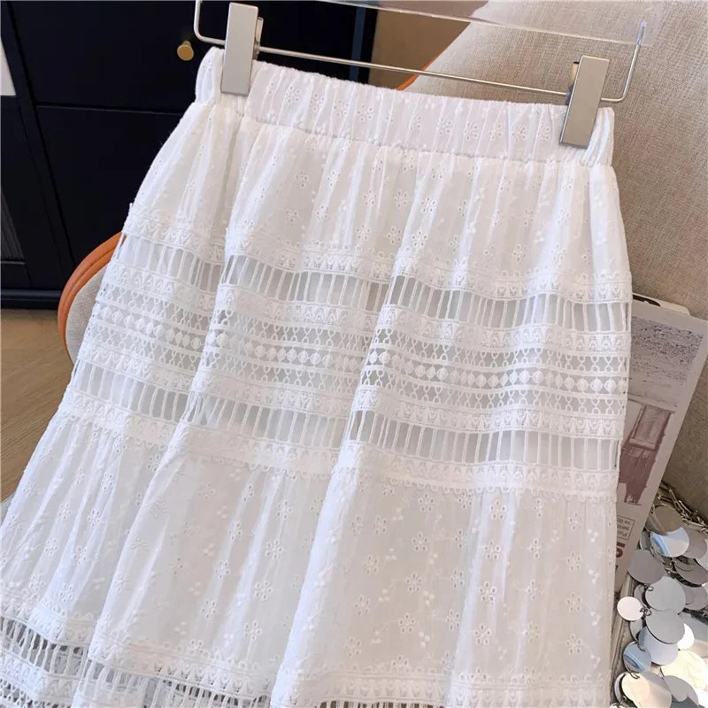 White maxi skirt, white summer skirt, white boho maxi skirt, white boho skirt