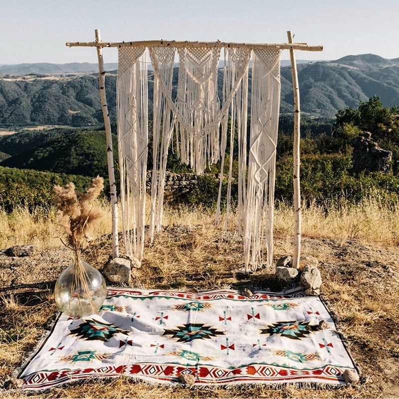 Tribal Boho Rugs & Blankets - Outdoor or Indoor