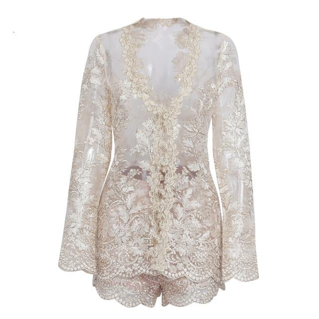 Sequin Lace Playsuit Lace playsuit Sequin Playsuit Love that