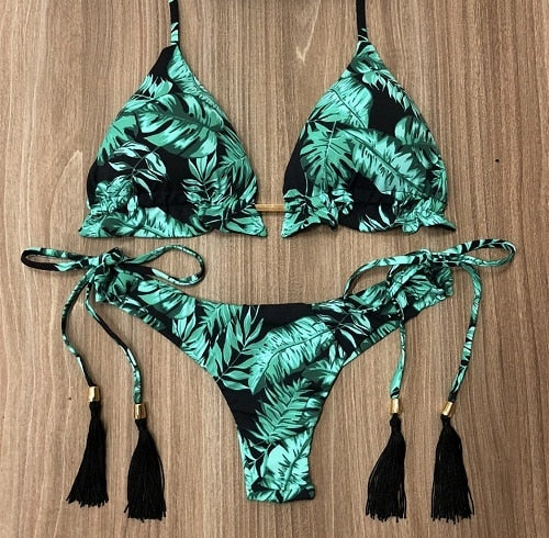 Brazilian Tropical Bikini Swimsuits