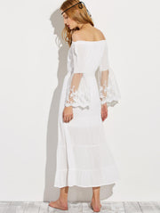 chinese dress ladies Amazon.com: Women's Off The Shoulder Embroidered Lace Maxi Wedding Dress  Boho Brides Bridesmaid Wedding Guest Party Maternity Photoshoot Dresses  Apricot : Clothing, Shoes & Jewelry main image 1