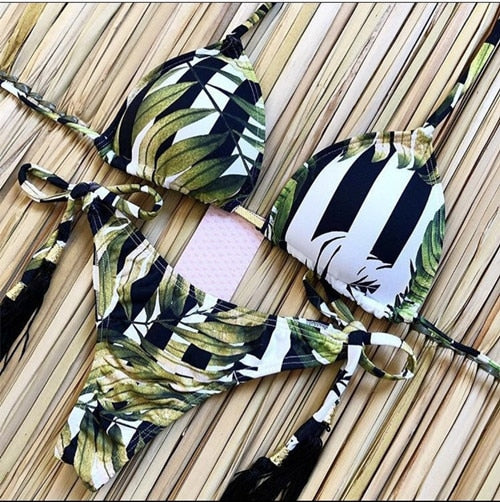 Brazilian Tropical Bikini Swimsuits
