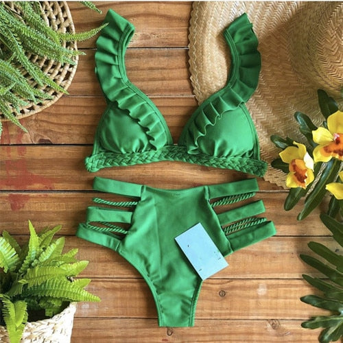 Brazilian Tropical Bikini Swimsuits