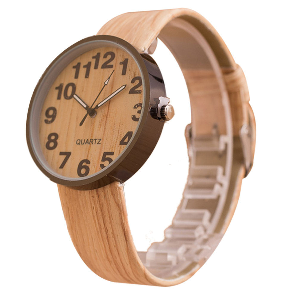 Wood Grain  Quartz Watch