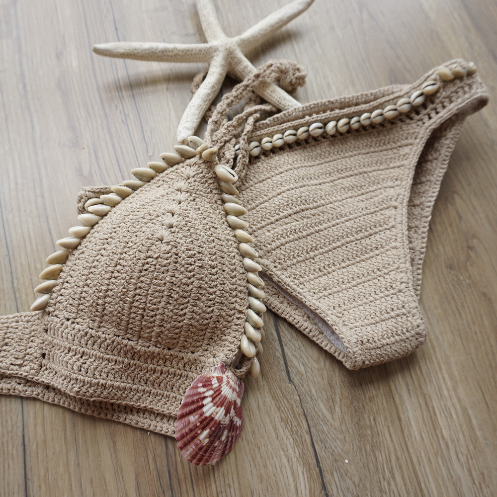 Knitted Bikini Set