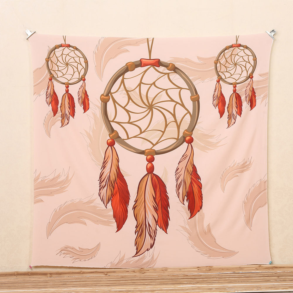 Square Dream Catcher Tapestry / Mat