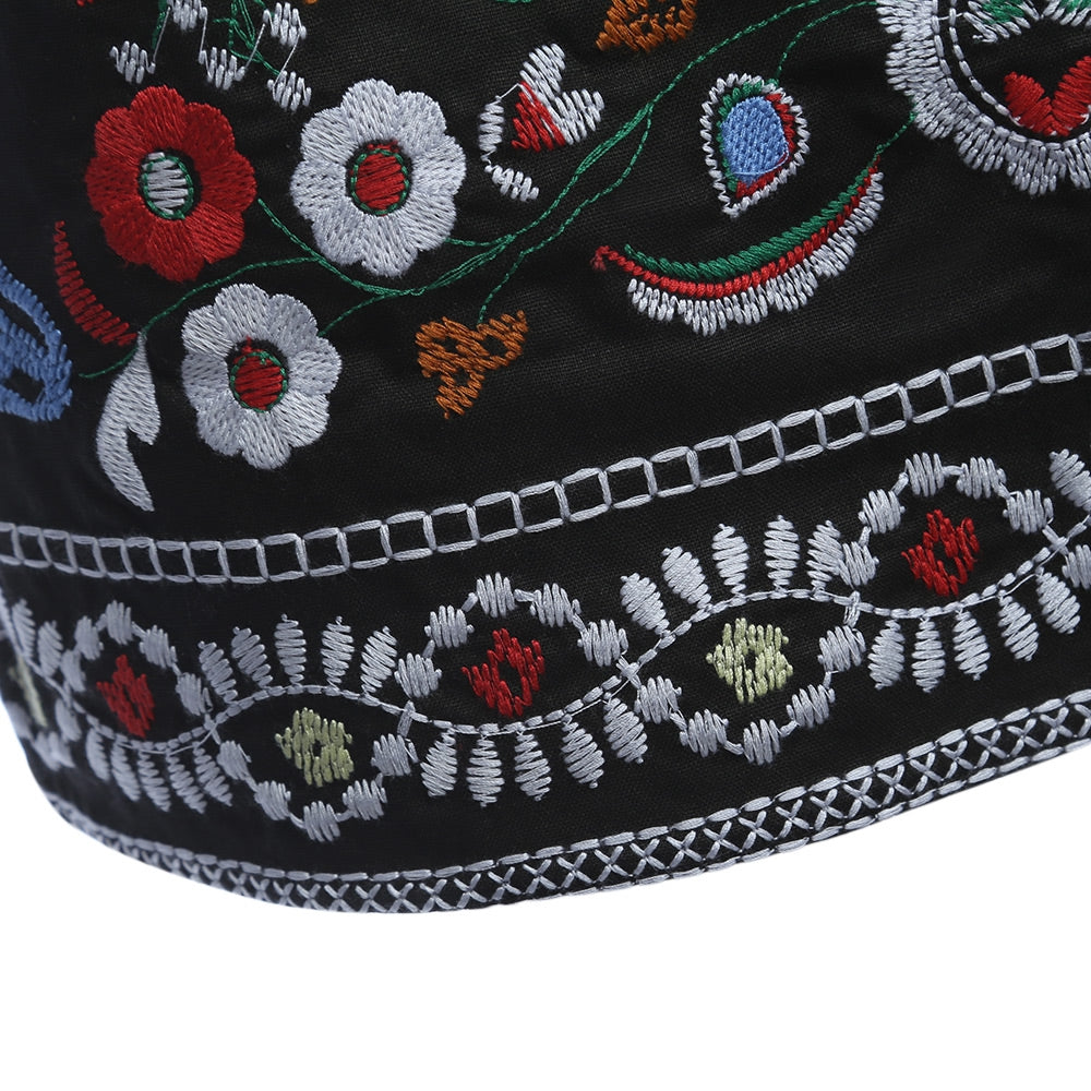 Embroidered Tribal Mini Skirt