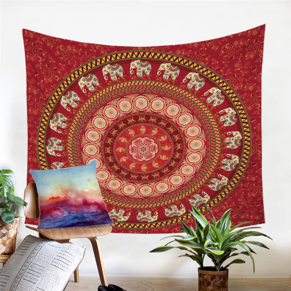 Mandala Tapestry, Boho Wall Hangings and Round Beach Throws Shop