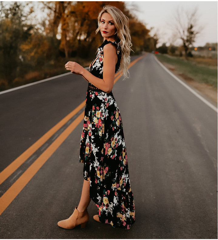 princess polly baby blue dress Elegant Floral Print Tube Long Dress Women's Fashion Slim Sleeveless  Backless Pleated A-line Dresses 2025 Evening Party Gowns