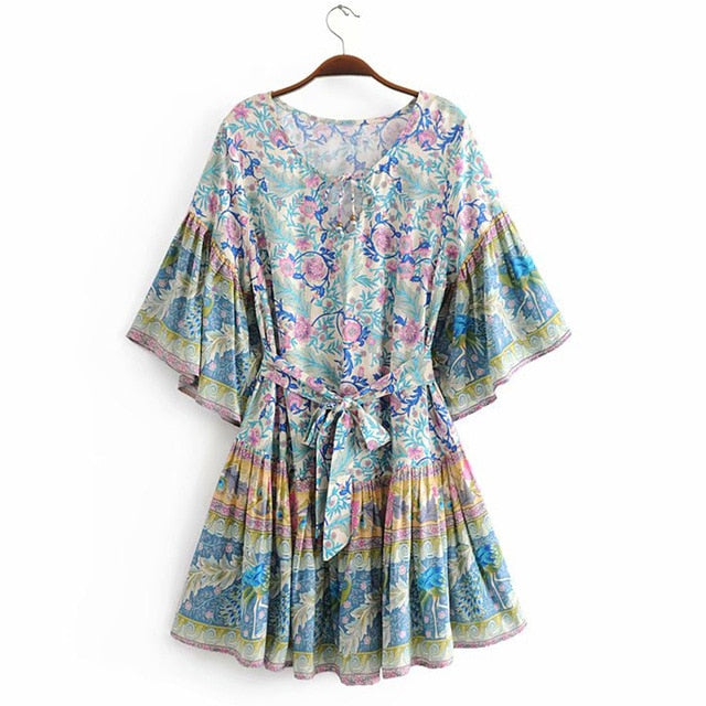 Paisley Boho Maxi or Mini Dress. Love that Boho