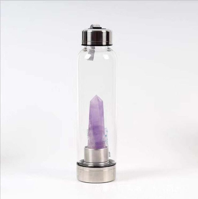 Natural Crystal Water Bottles