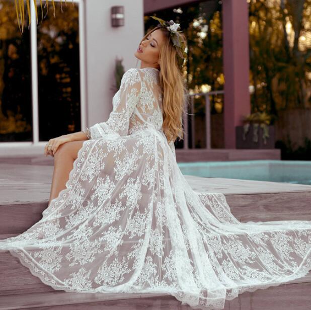 White Lace Cardigan Tunic White Lace Kimono Tunic Love that